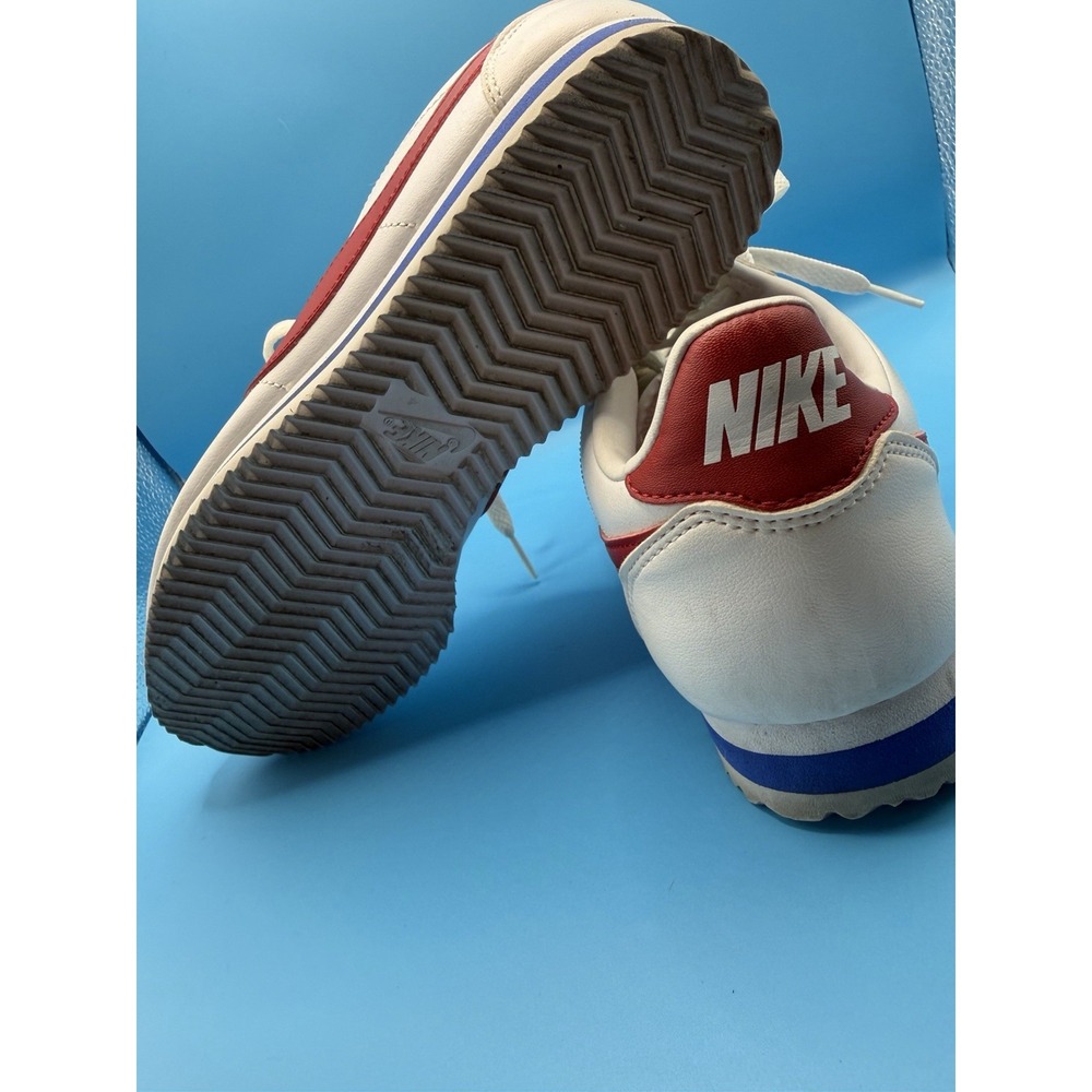 Nike Cortez Forest Gump White Red Blue Women's Size 8 Golf Shoes 807471-103 - Picture 9 of 12